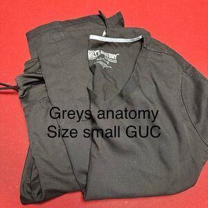 Grey's Anatomy Charcoal Scrub Ensemble